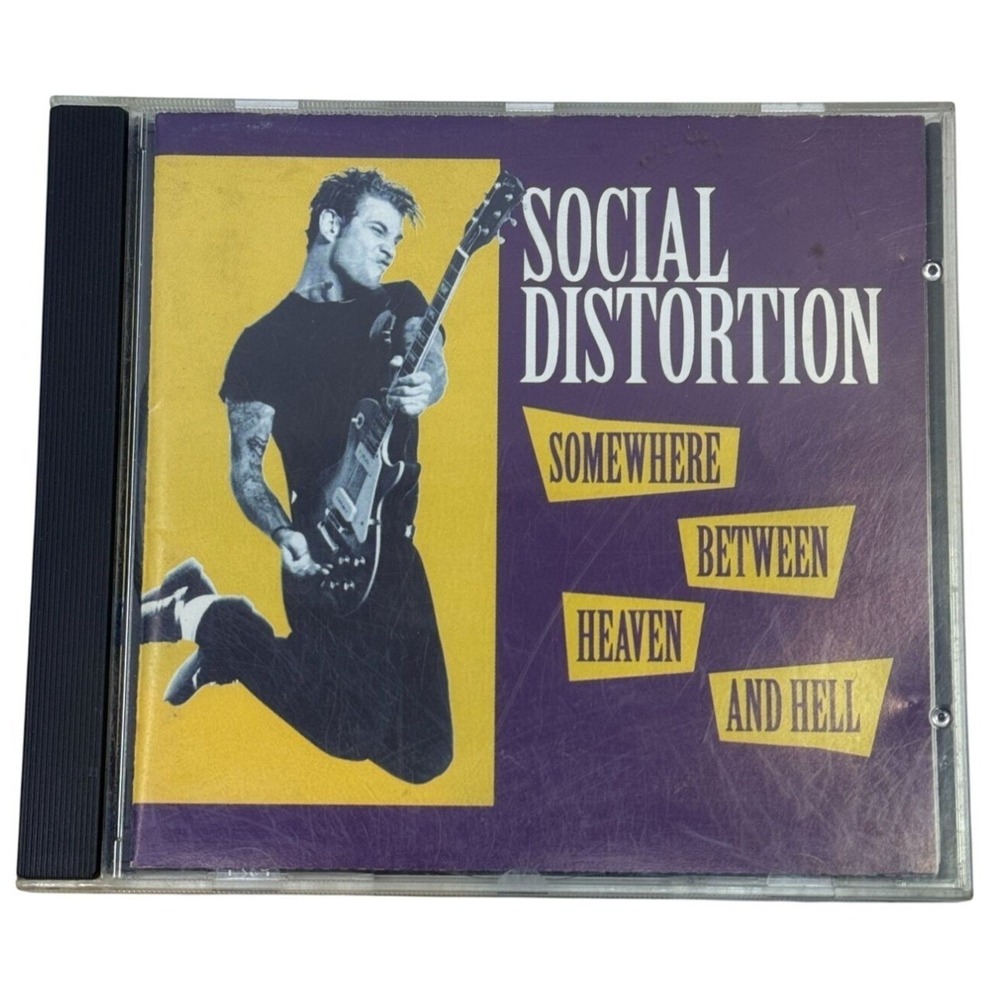 Social Distortion‎ "Somewhere Between Heaven And Hell" CD Album